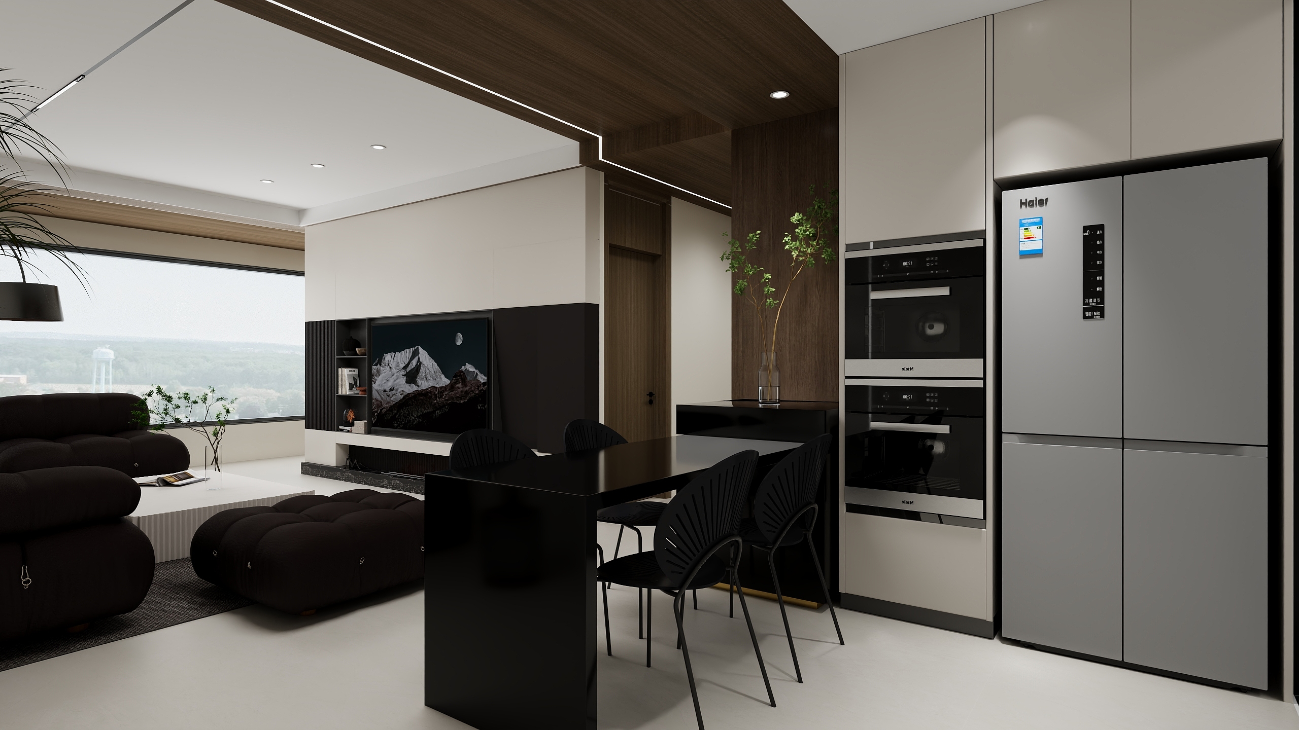 张贺15806712124-中央悦府B8-2001.dwg-副本-装修设计方案