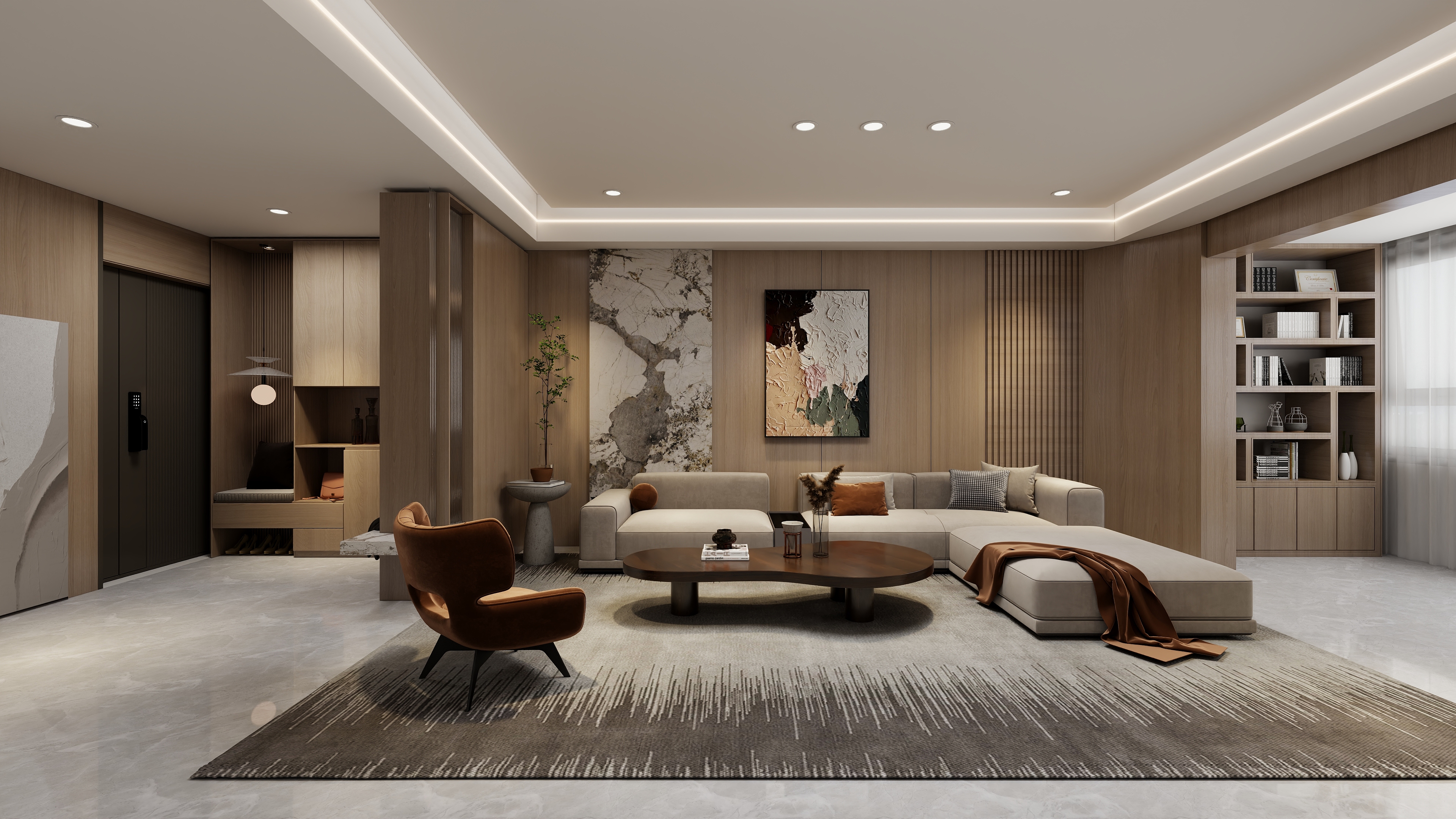 艺境-设计工作室-水岸一品145㎡-装修设计方案