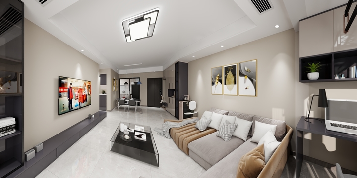 铭筑装饰吴想-兆信金悦湾11-2202（黄）-装修设计方案