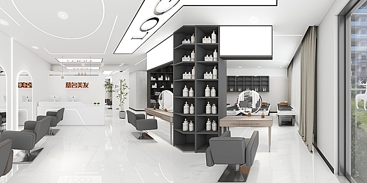DMS设计-理发店-装修设计方案