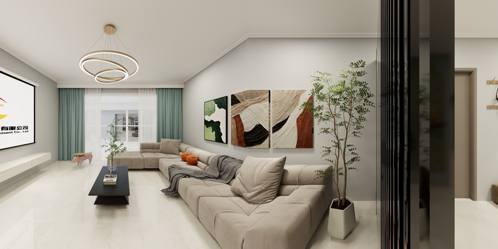 捧着风的晶晶-曲江旧改-装修设计方案