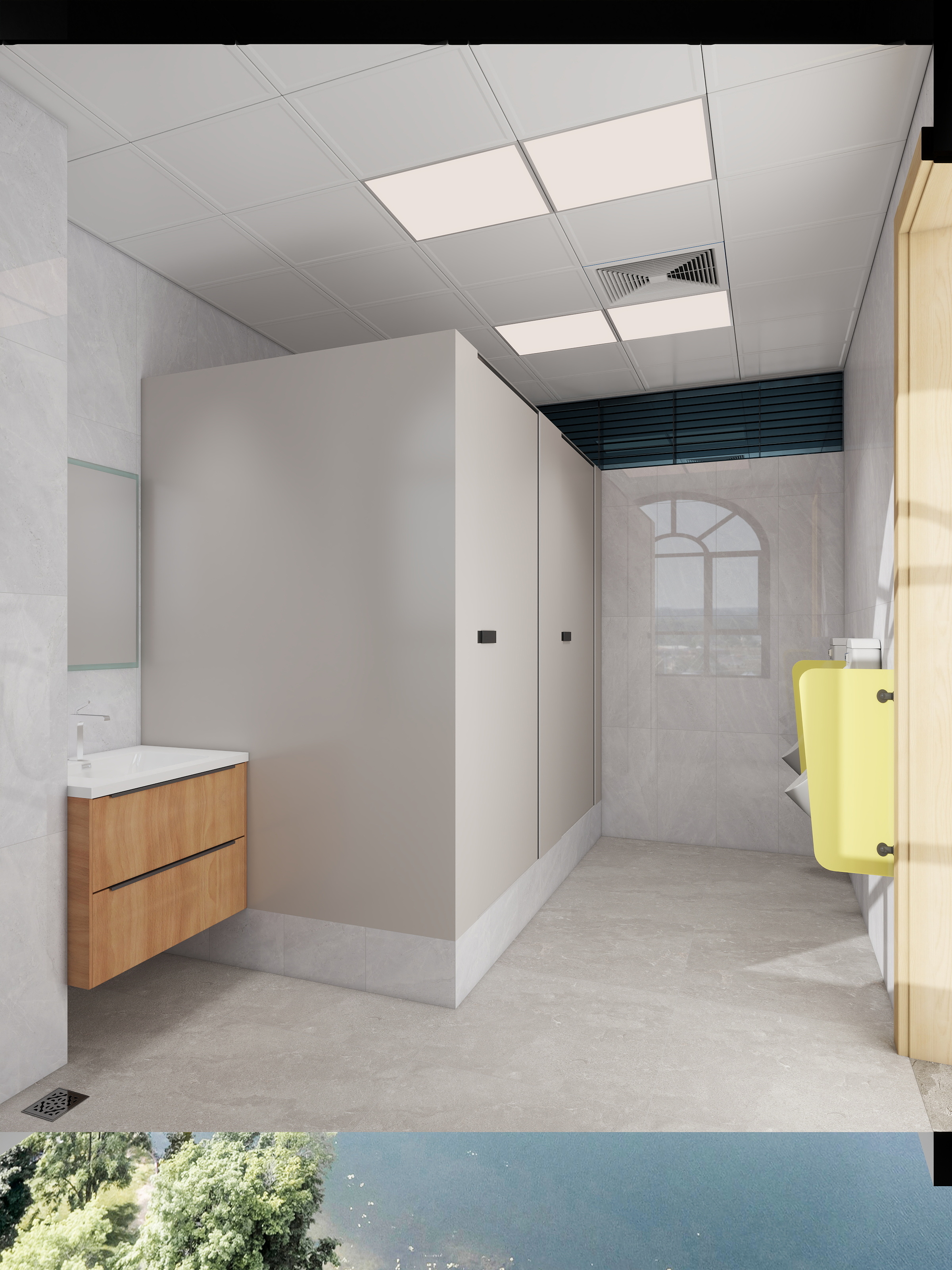 桂花坊园林-卫生间方案二-装修设计方案