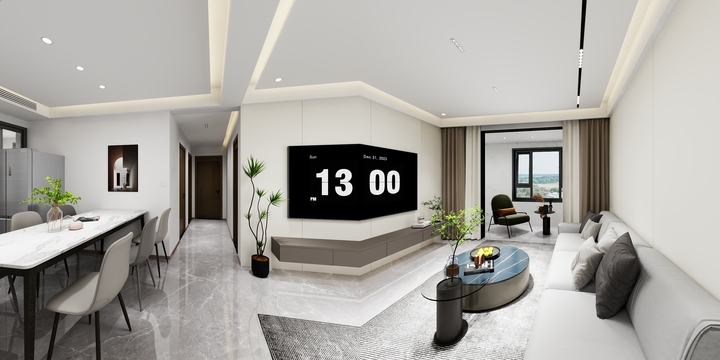 臻创空间设计-南湖印 10-2-2203-装修设计方案