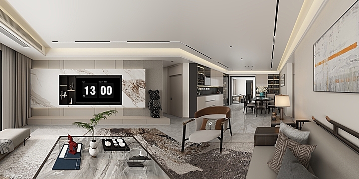 度恒02-4-卢工效果图-装修设计方案