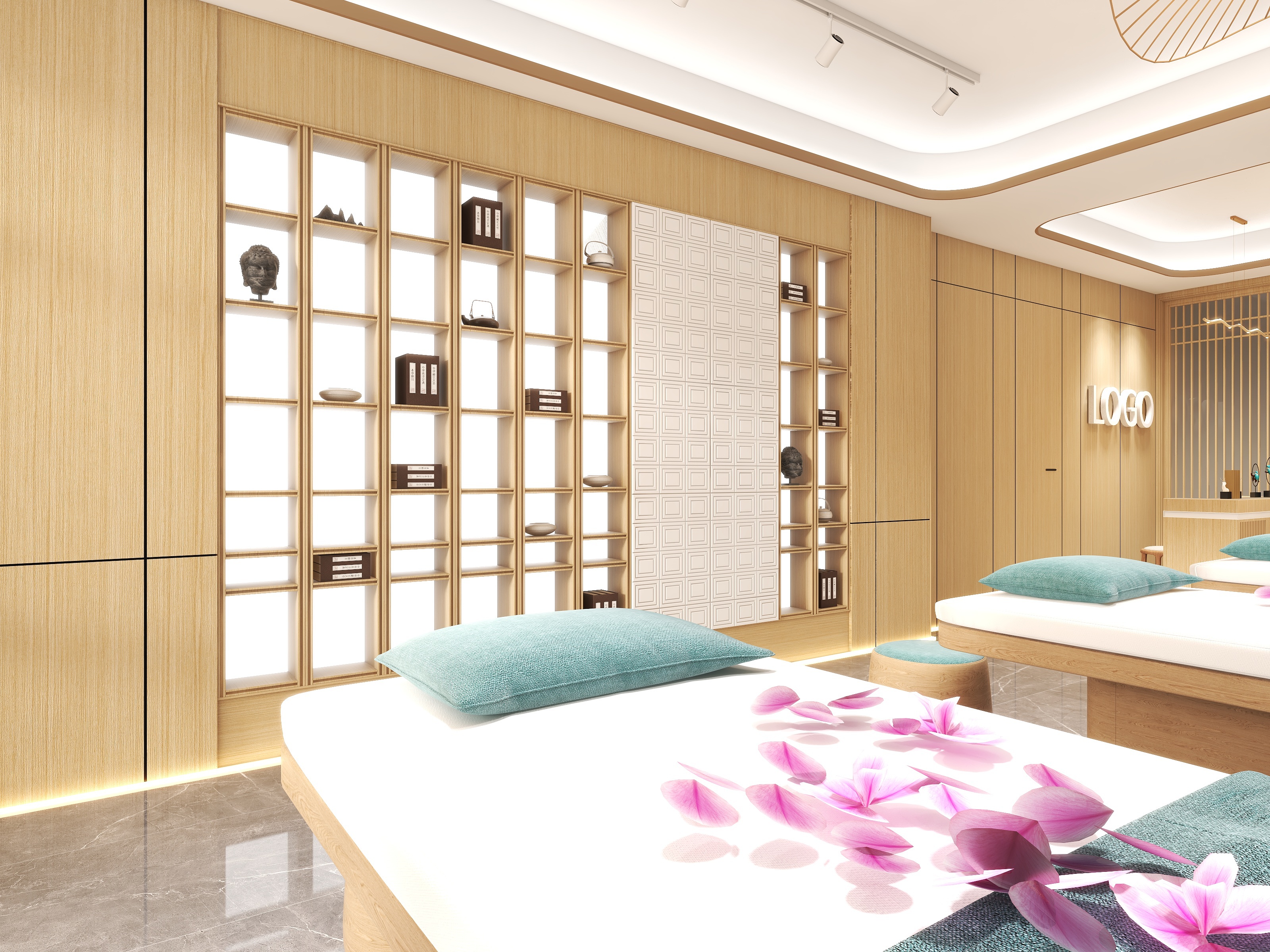 南难南-采耳养生馆  -装修设计方案