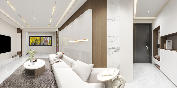 蔓梅设计工作室-悦龙湾4-2-301-装修设计方案