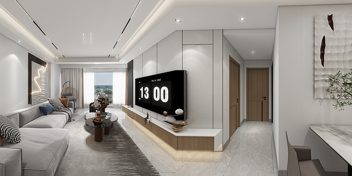 设计师潘强-云璟台4-2-1404-装修设计方案