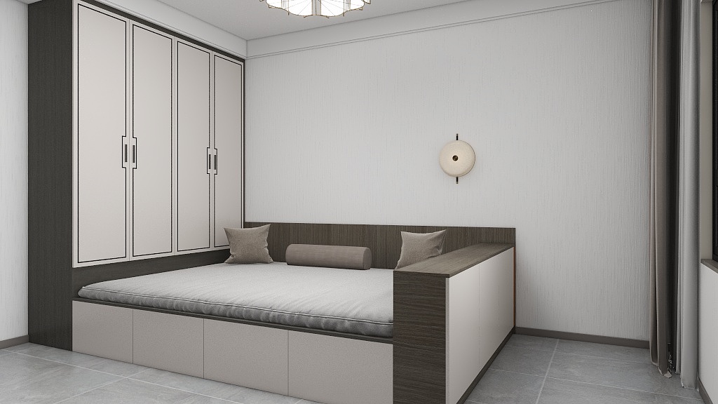 天津不止设计Li-鸿坤.原乡小镇 38号楼3-112-装修设计方案