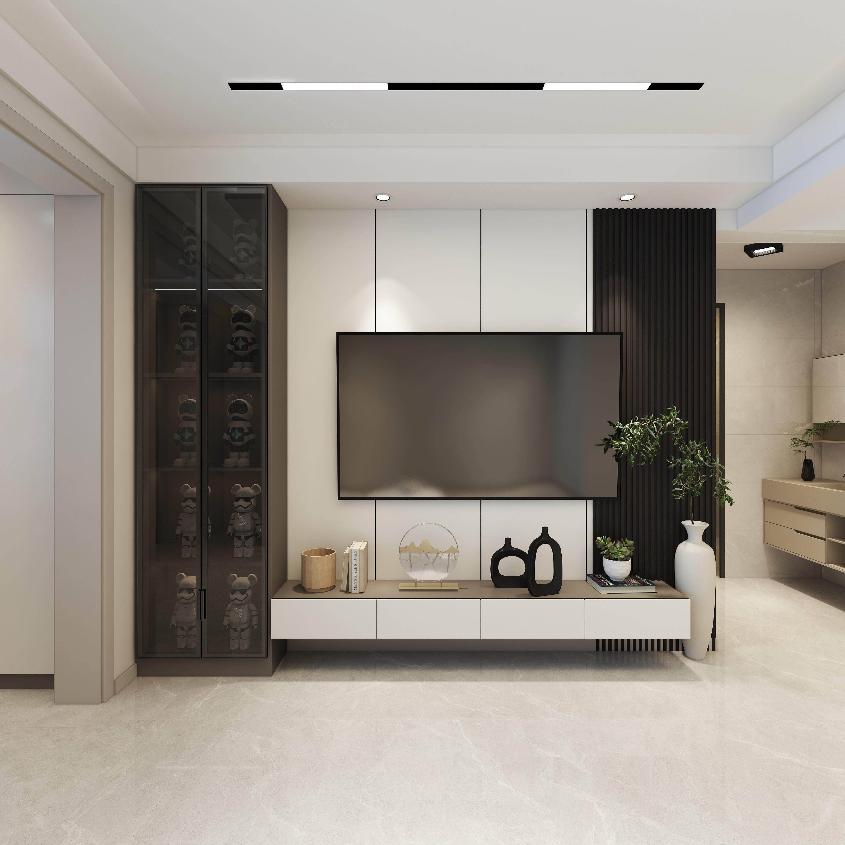 大元装饰公司设计师-贝尔郡府2-2-702-装修设计方案