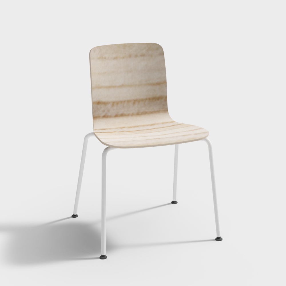 Vitra HAL_Ply_Wood_Stackable