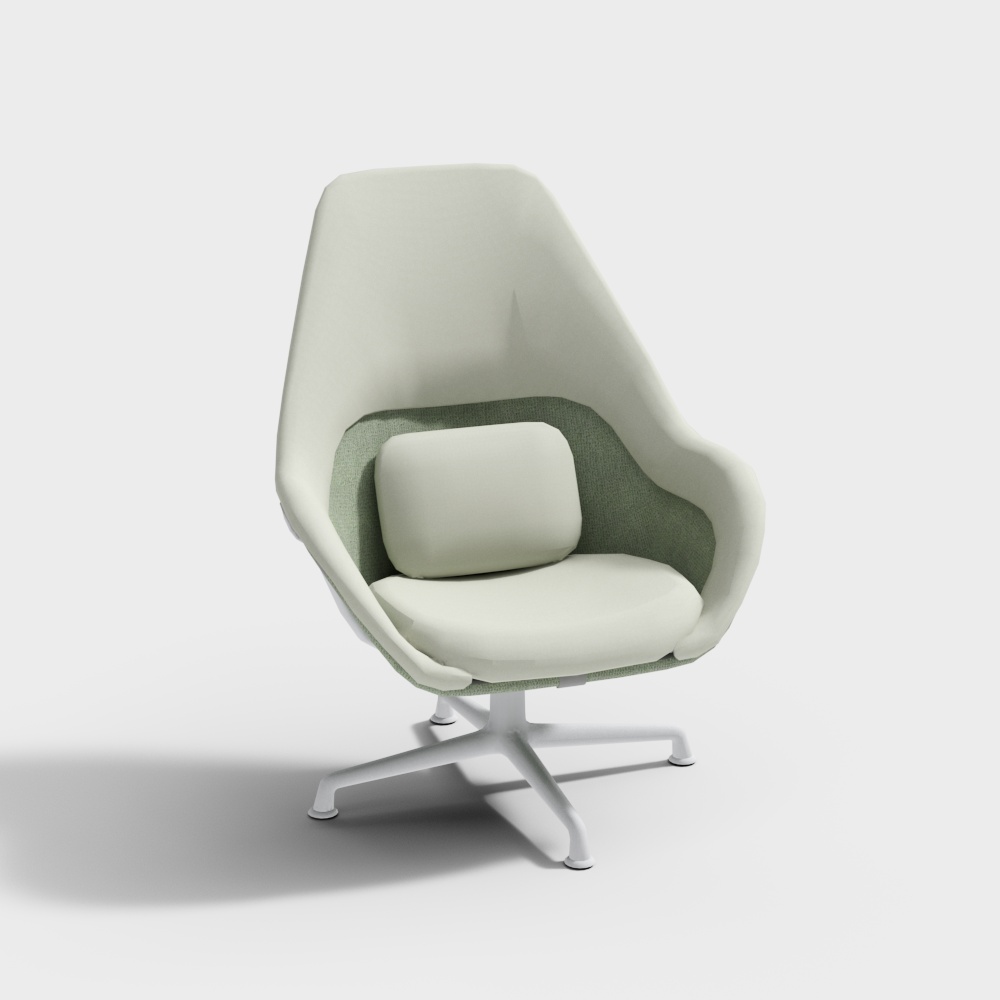 Coalesse-COW713A4-chair3D模型