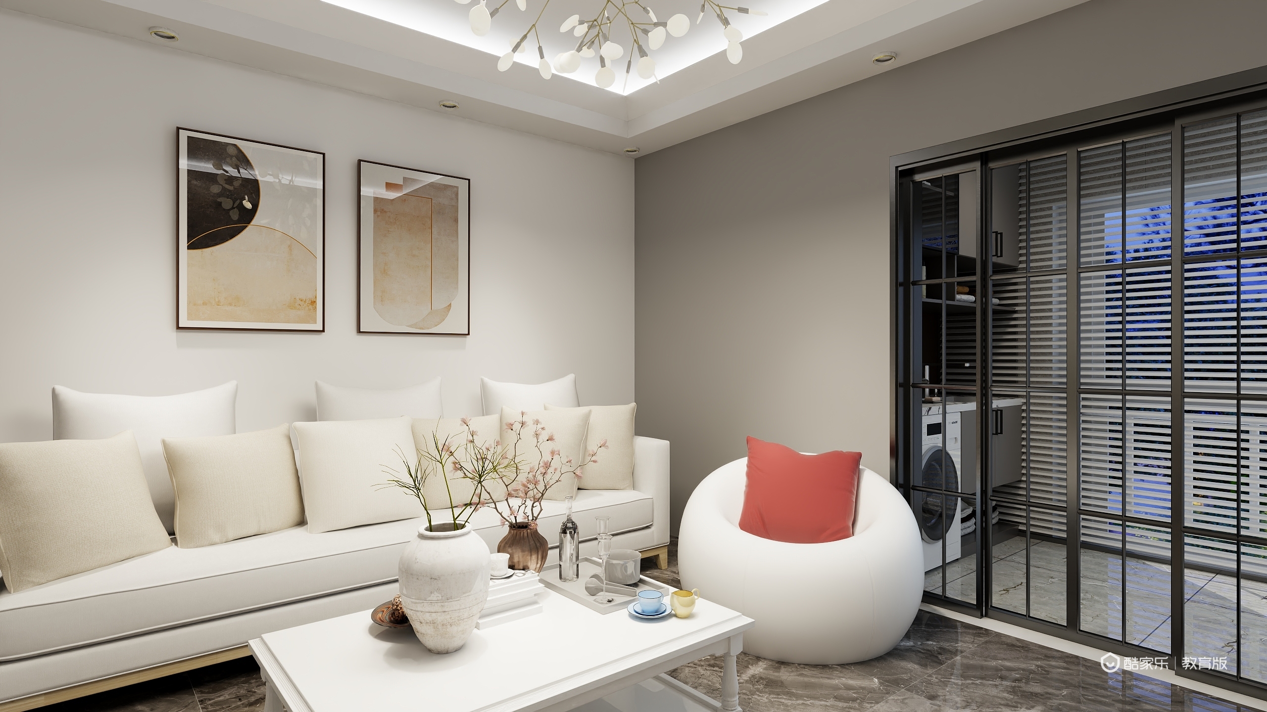 J全屋效果图-万科映象广场-装修设计方案