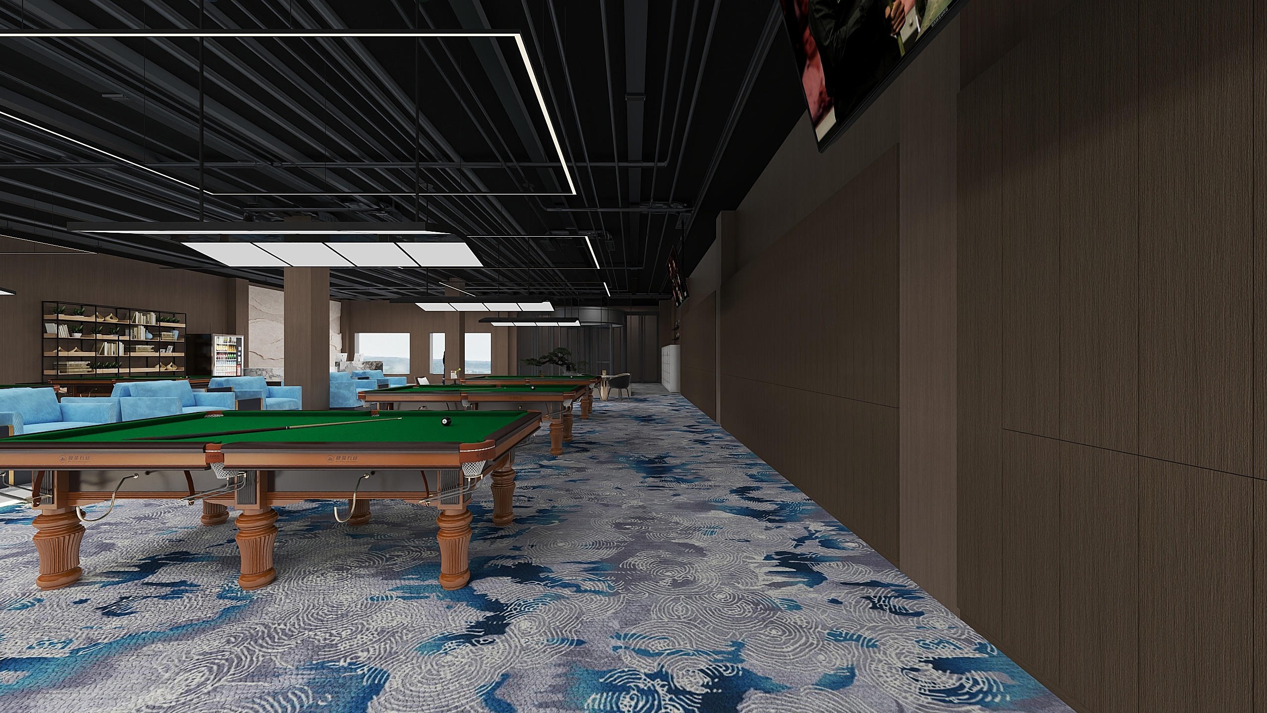 Ao申VOYA-台球厅改稿-装修设计方案