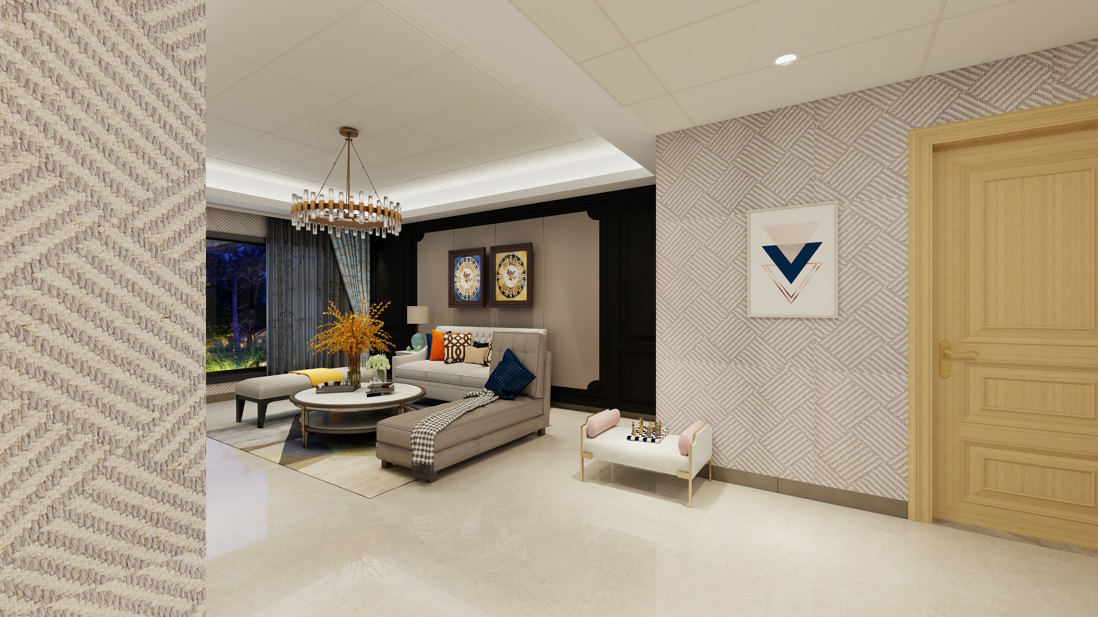 马德刚-成长中心户型图-装修设计方案