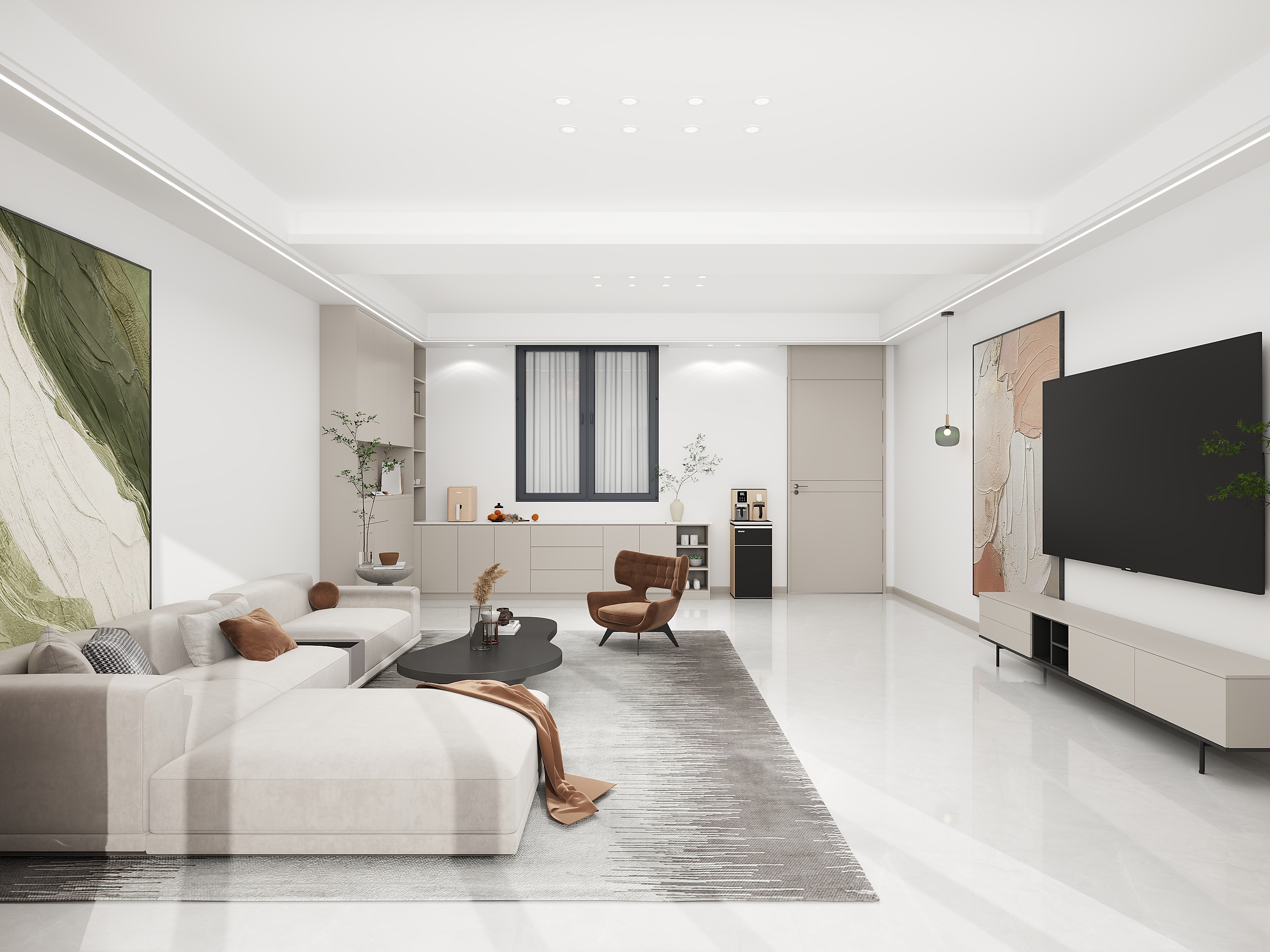 设计师-瑞芳-张府--现代风格-装修设计方案