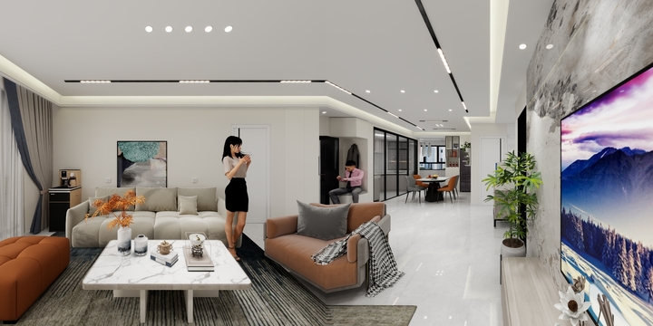 space亮-锦园2栋一单元胡-装修设计方案