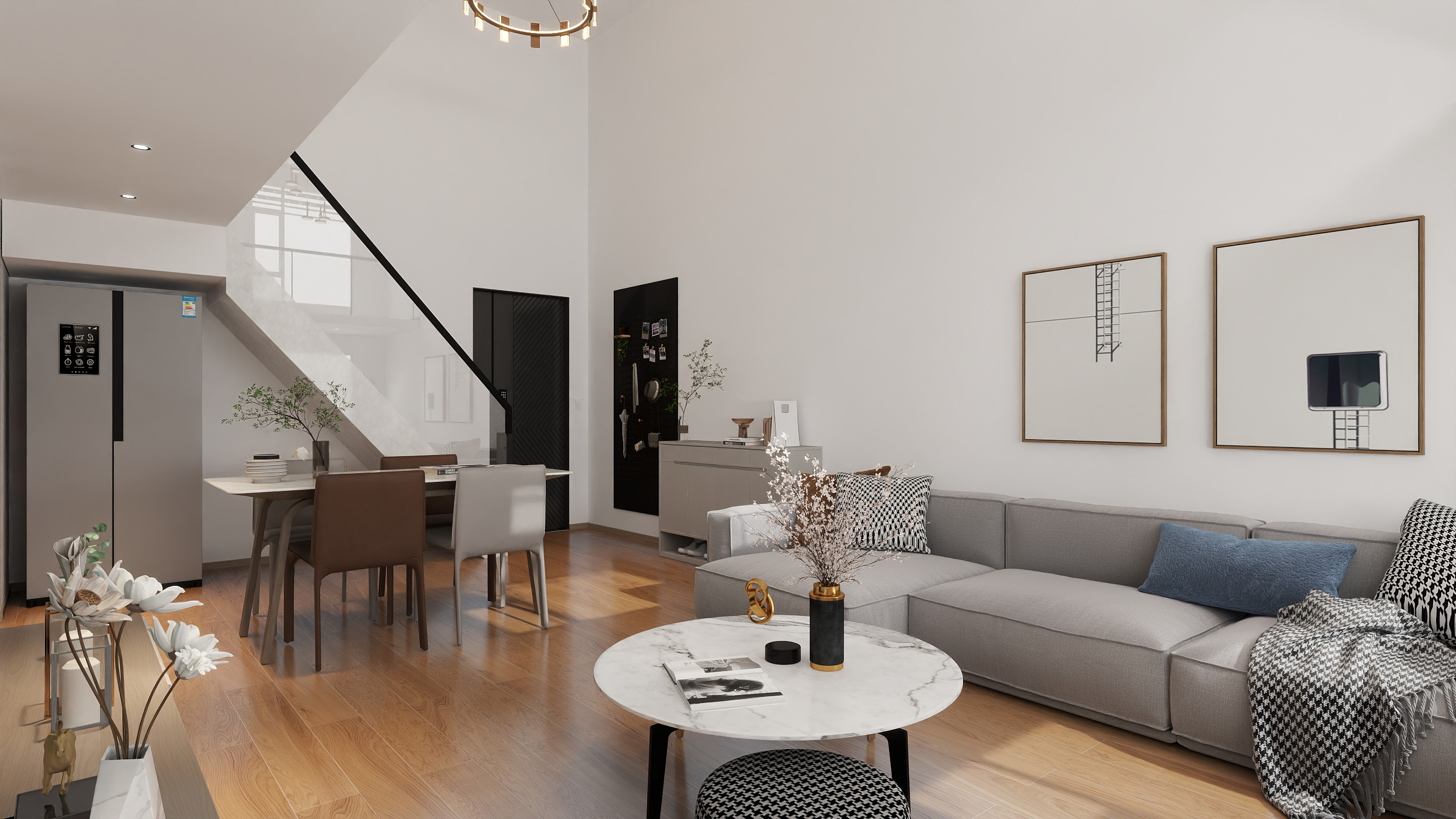 青柠设计施工-武功德佑苑住宅小区1-装修设计方案