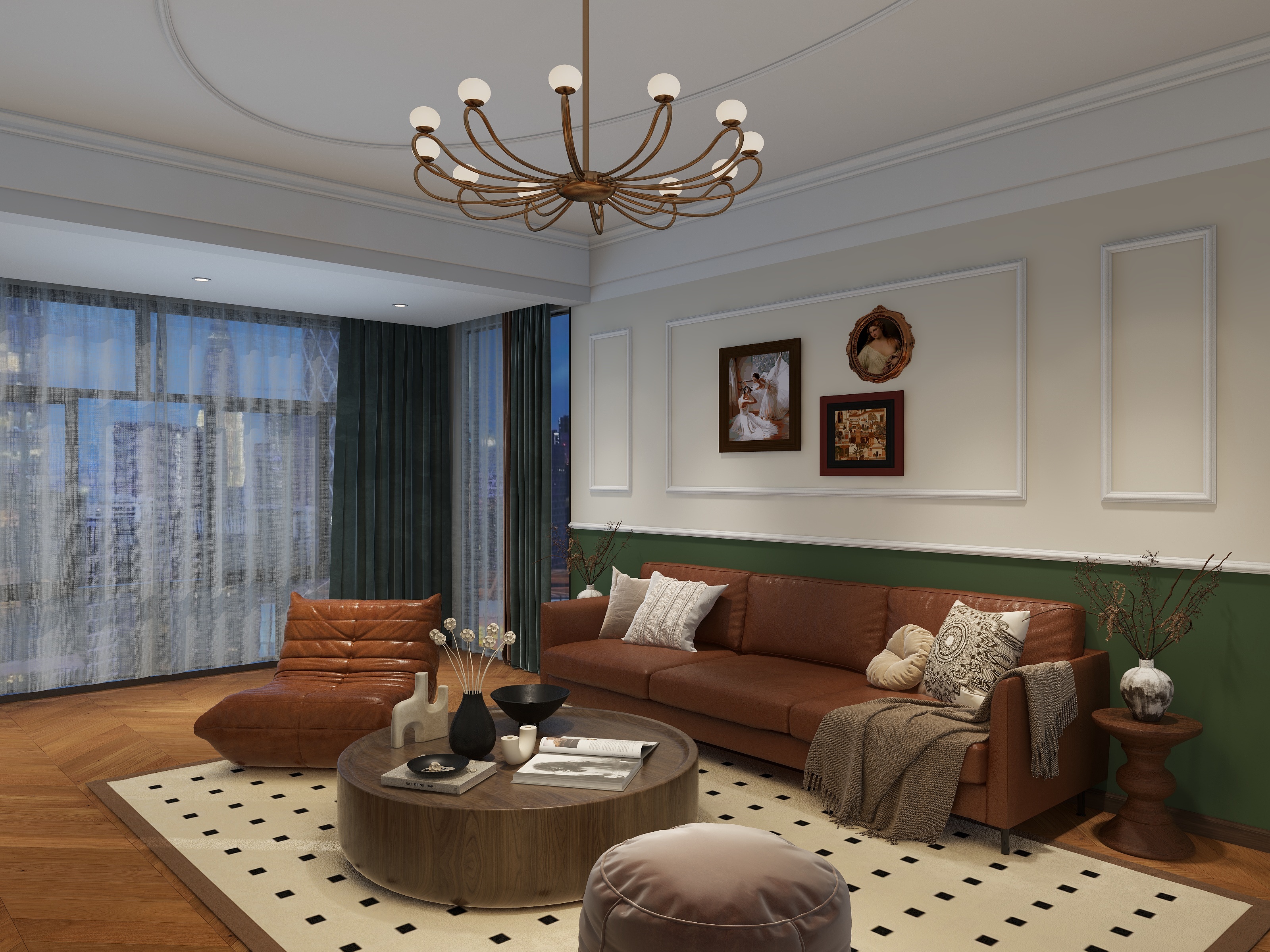 徐波MSJ-畔山云邸（南洋风）-装修设计方案