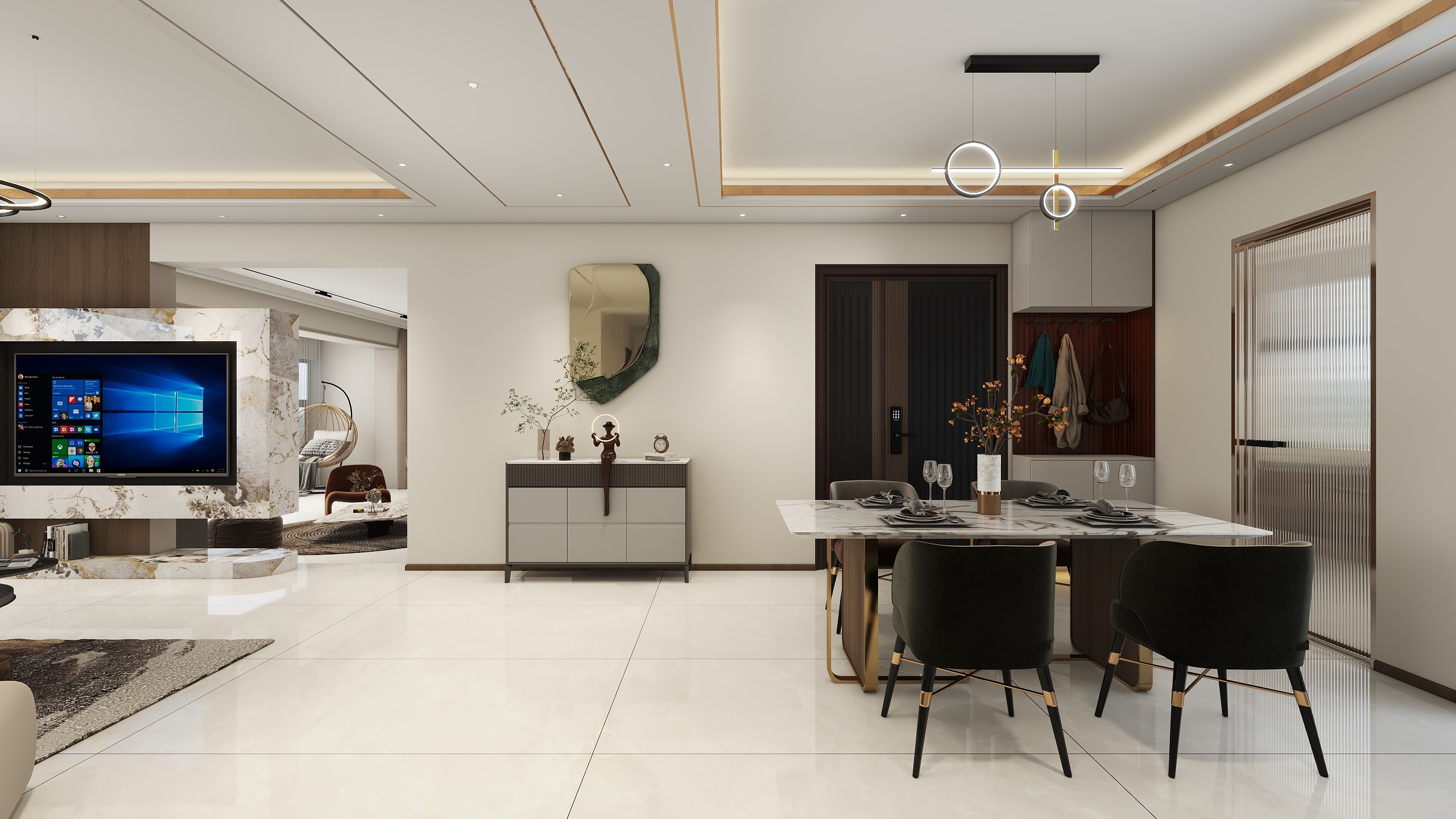 一个小伟-西府大院154-装修设计方案