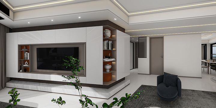 一铭设计装饰有限公司-葛店新城C8-2-2601-装修设计方案