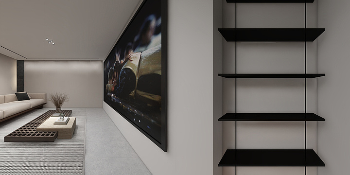 耳晓设计--孙浩-蓝光芙蓉风华-极简-装修设计方案