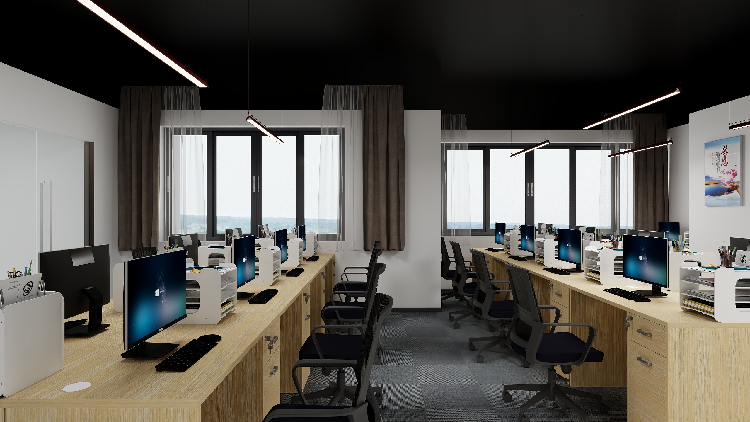 yang130-165㎡办公室-装修设计方案