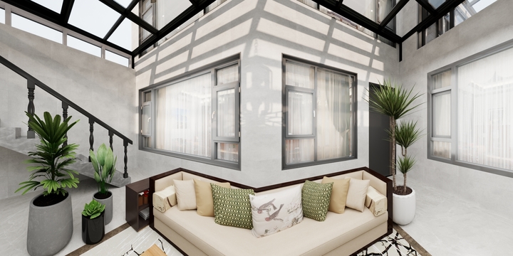 风自-体彩中心独栋别墅-装修设计方案