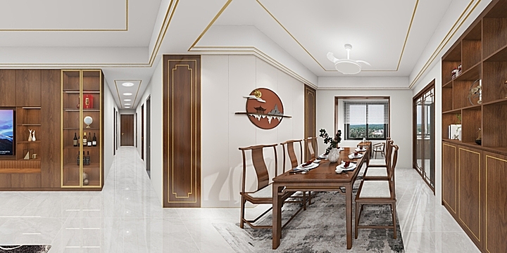 啊六设计-中地10-1-3301-方案二-装修设计方案