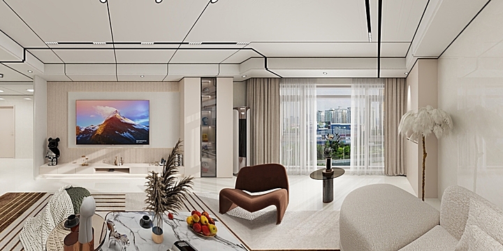 怡家智造-（金帝）龙翔福邸16栋1106-装修设计方案