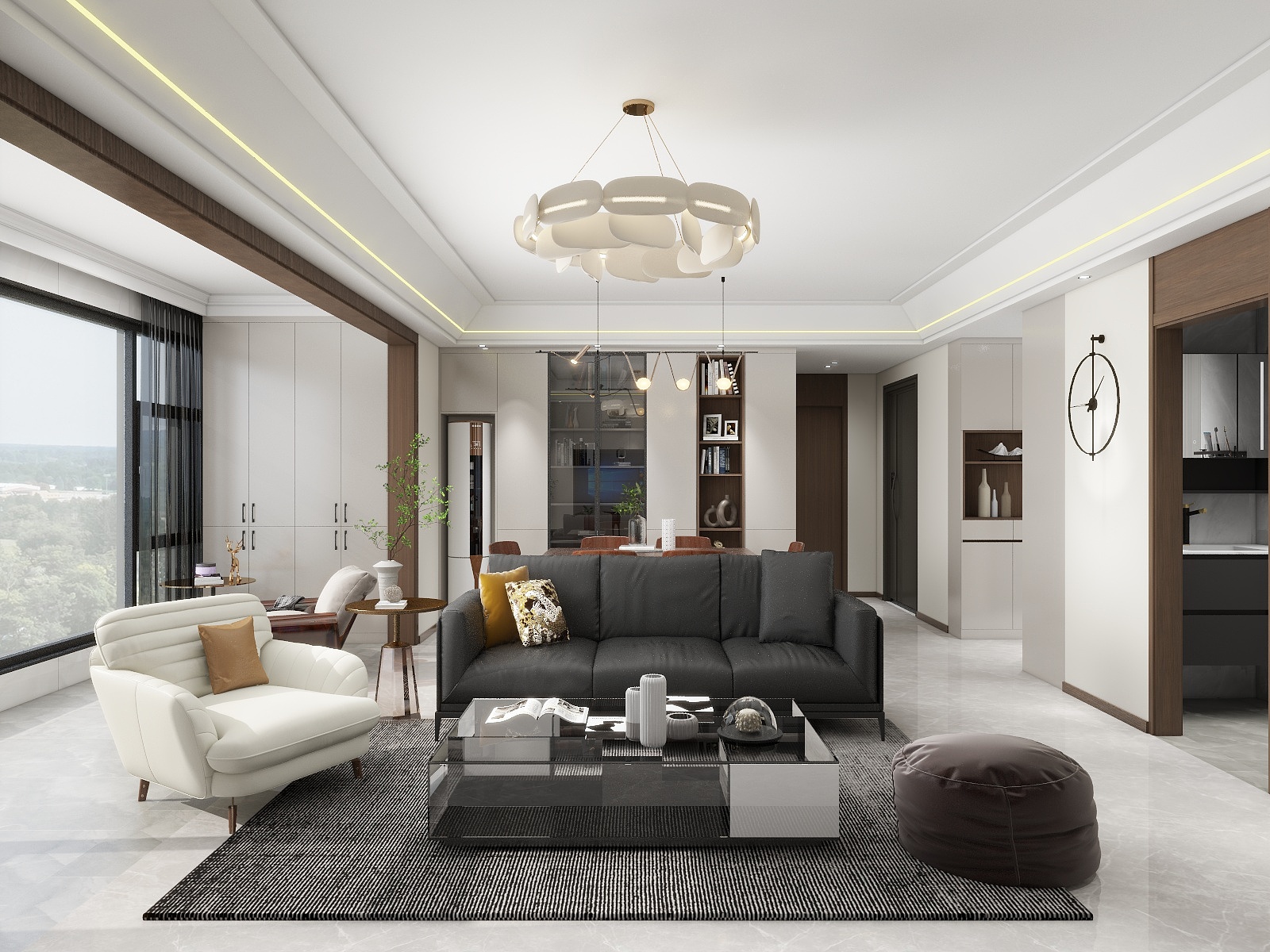 DamonCH-未来之光129㎡4室-装修设计方案