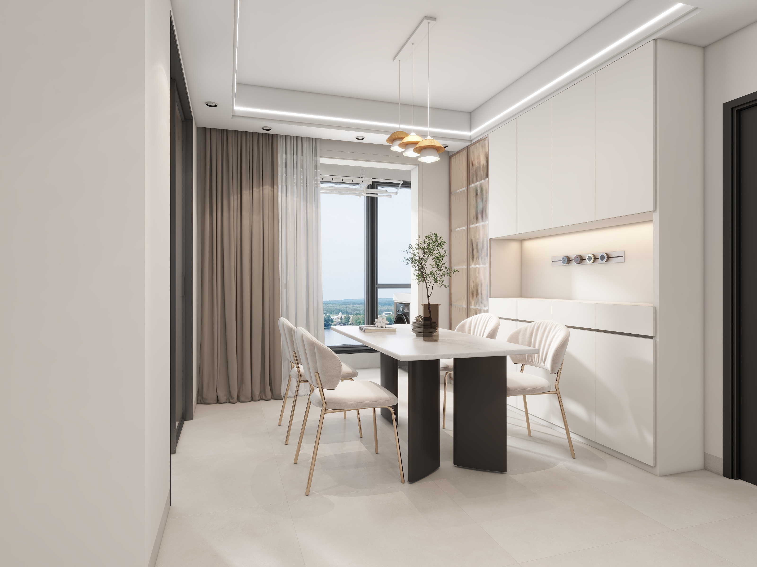 至上鑫居刘永鑫-广商逸墅小区112㎡3室-装修设计方案