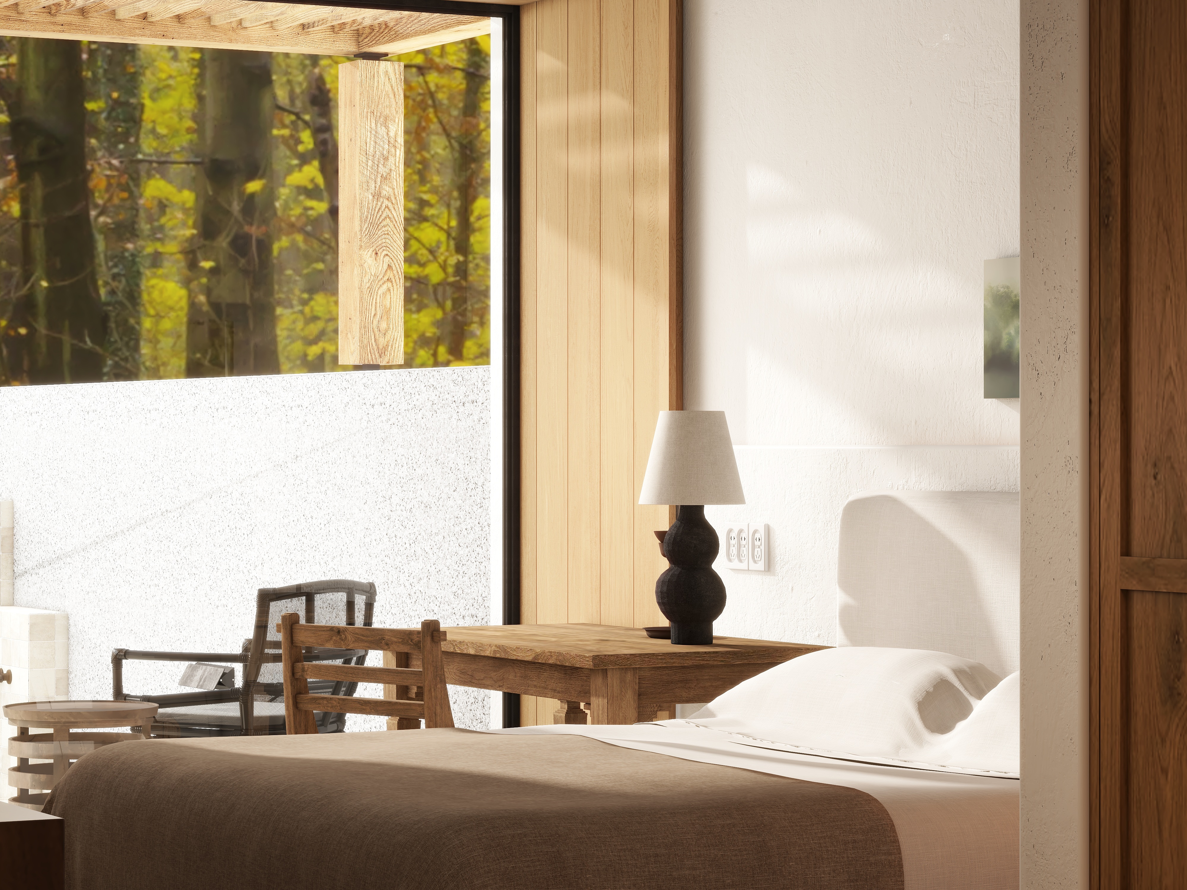 包包别-《自然主义》-成都新尚.尚院一层老人房装修效果图第1张