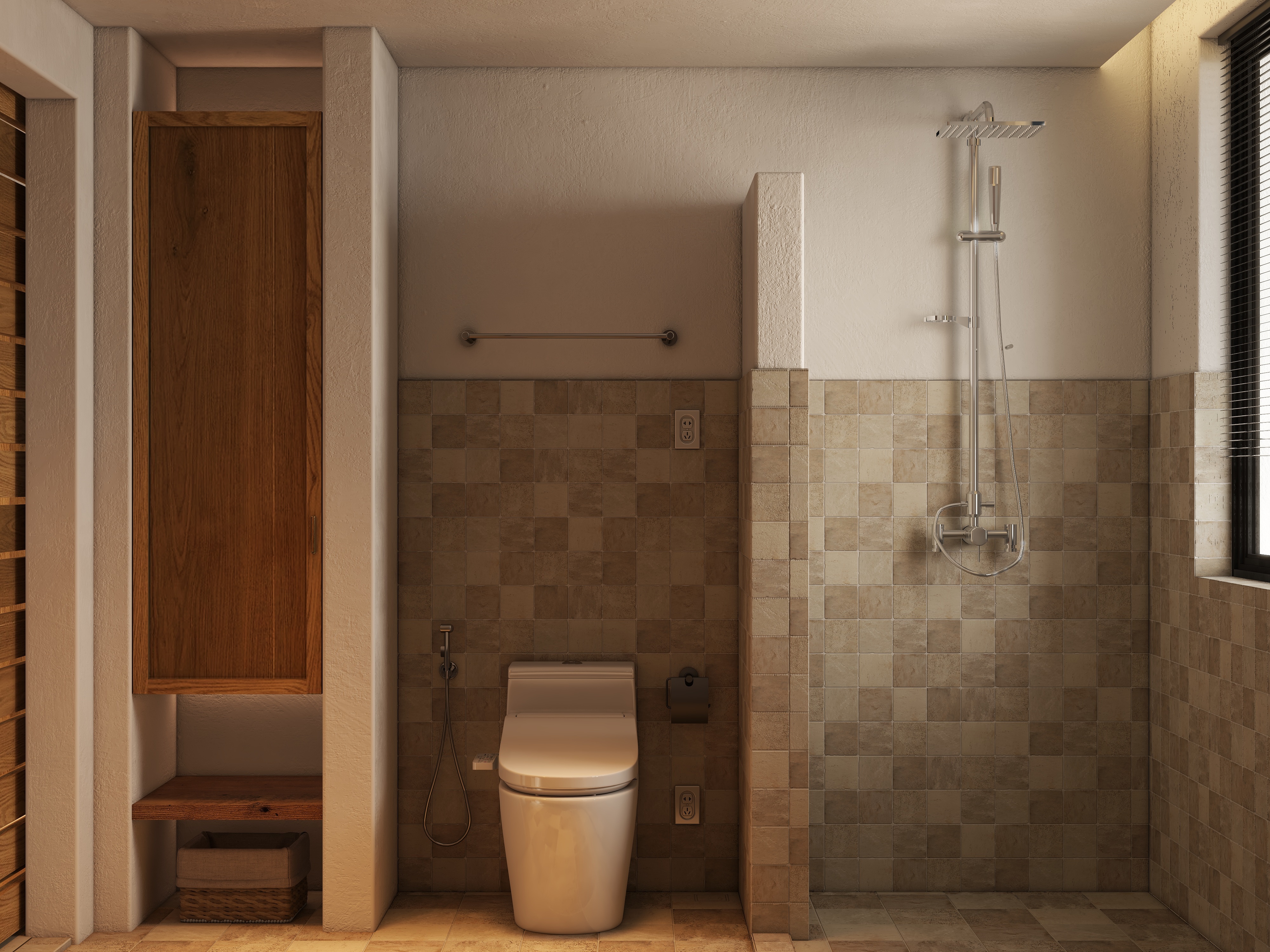 包包别-《自然主义》-成都新尚.尚院一层主卫装修效果图第2张