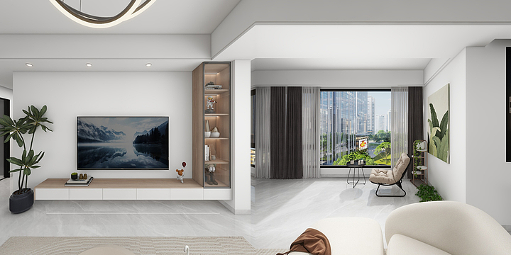 兔宝宝-赣州-第五大道-装修设计方案