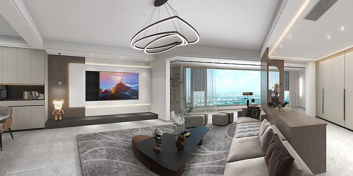 居安尚品-南区--现代-装修设计方案