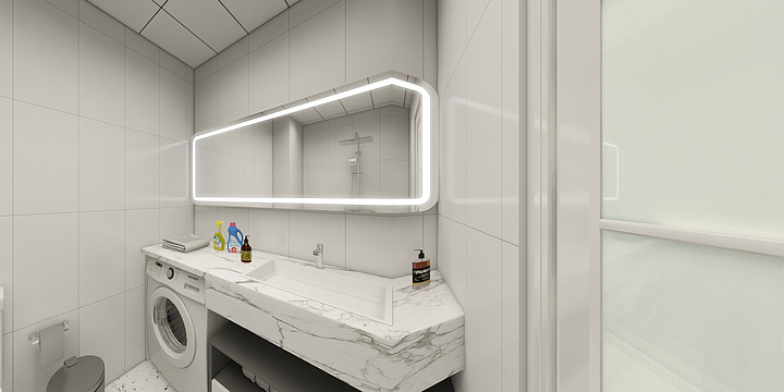 室内设计祁淇-乐都悦然居法式奶油风95-装修设计方案