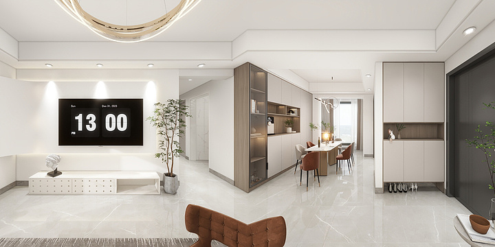 几何-空间设计-北辰之光-装修设计方案