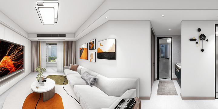 盛木装饰丨Song-103㎡3室-装修设计方案