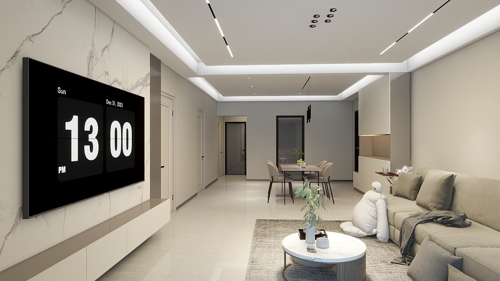 烟花耀眼！-学苑新城-装修设计方案