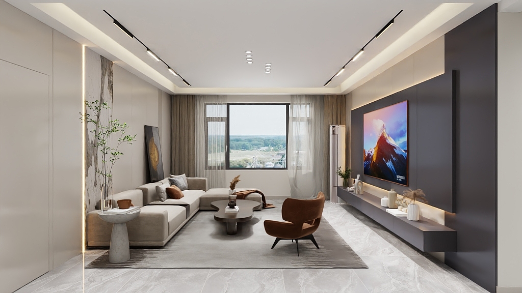 美創設計-118㎡3室-装修设计方案