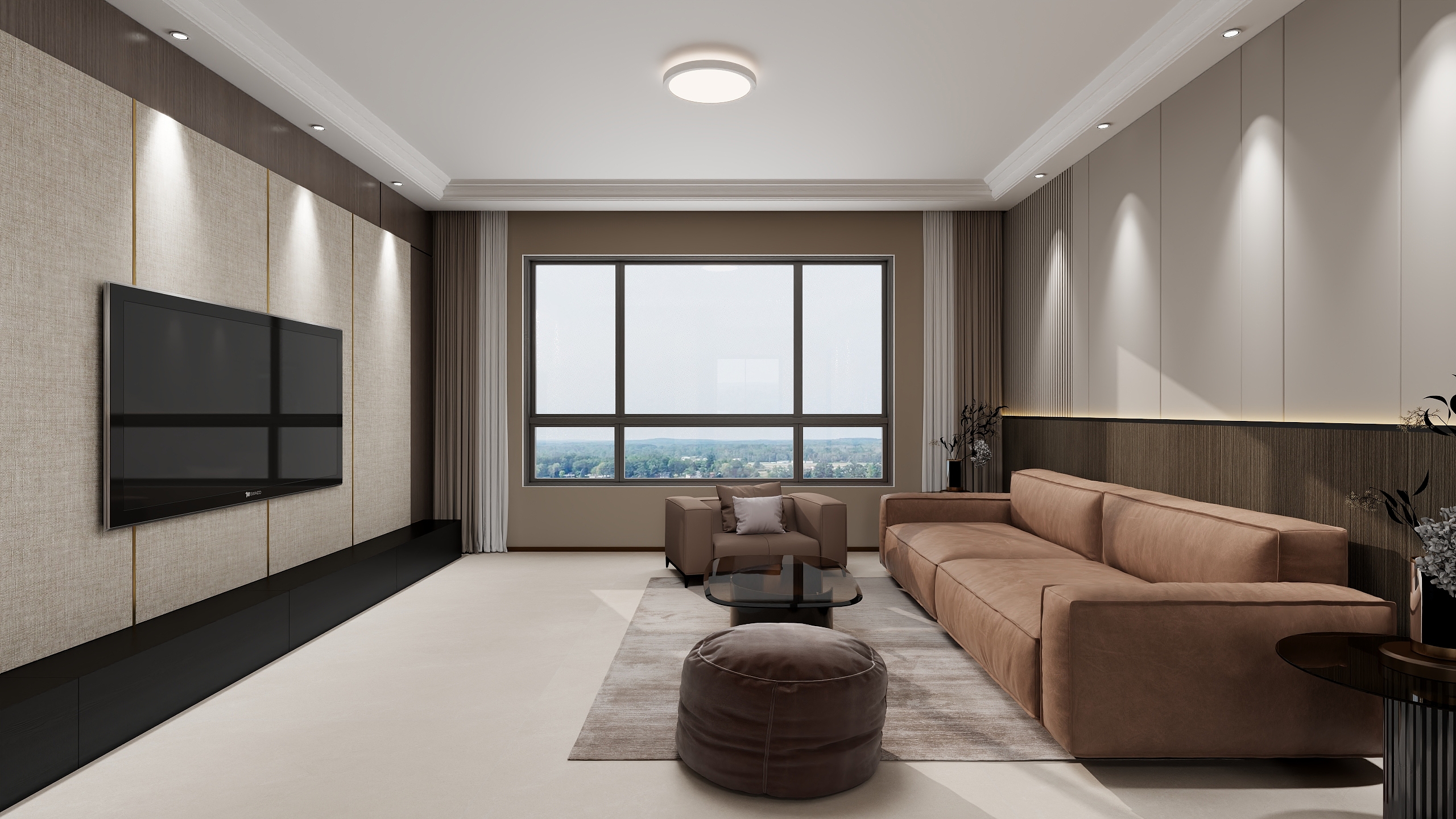 设计|王滢-五星花苑-装修设计方案