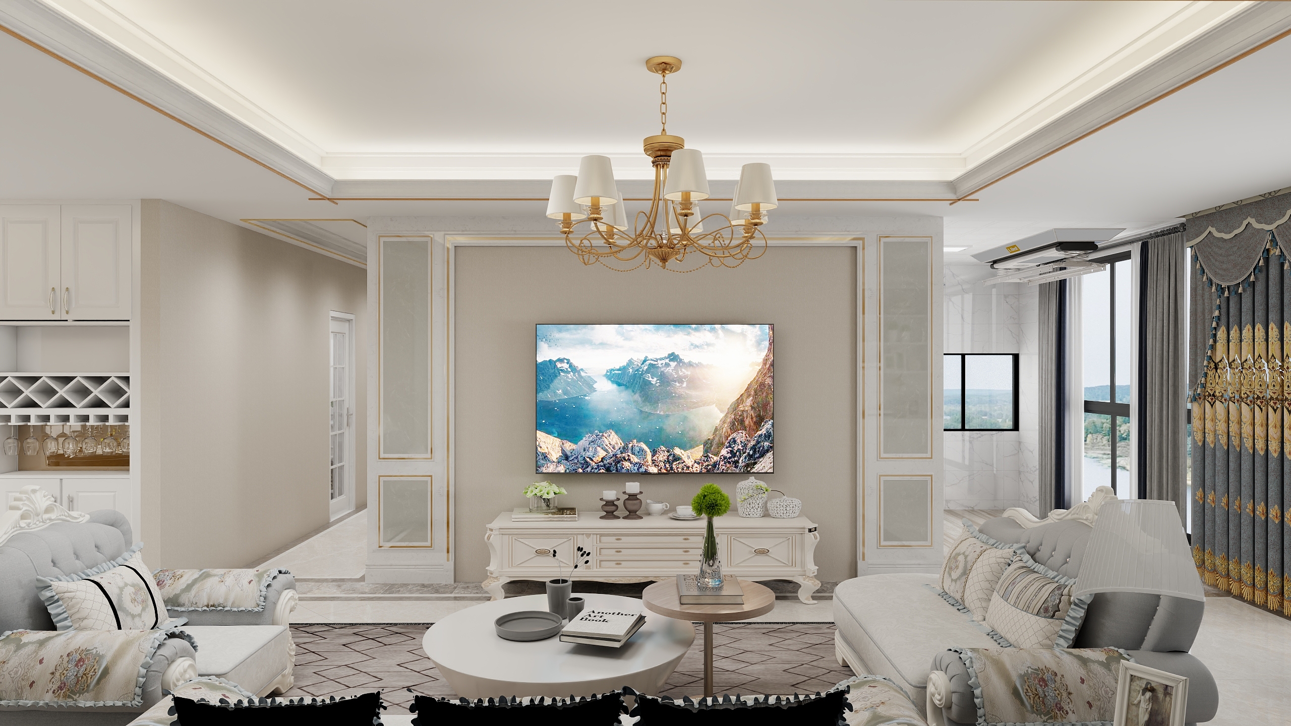 兴仔~全案设计师-旺民-欧式-展-装修设计方案