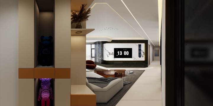 都盛岩板设计-泉舜7栋1602房-Model-装修设计方案