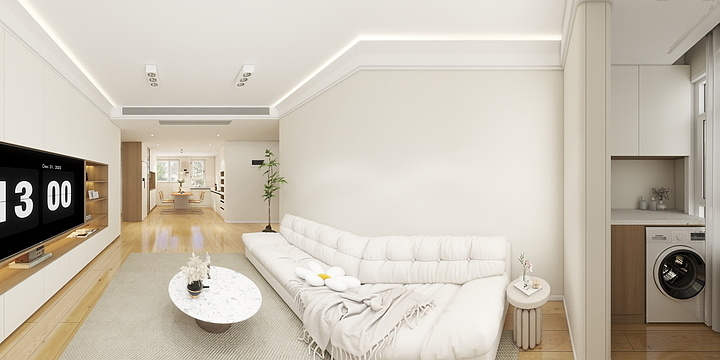 ZHI空间设计坊-格调松间北里（家装）-装修设计方案