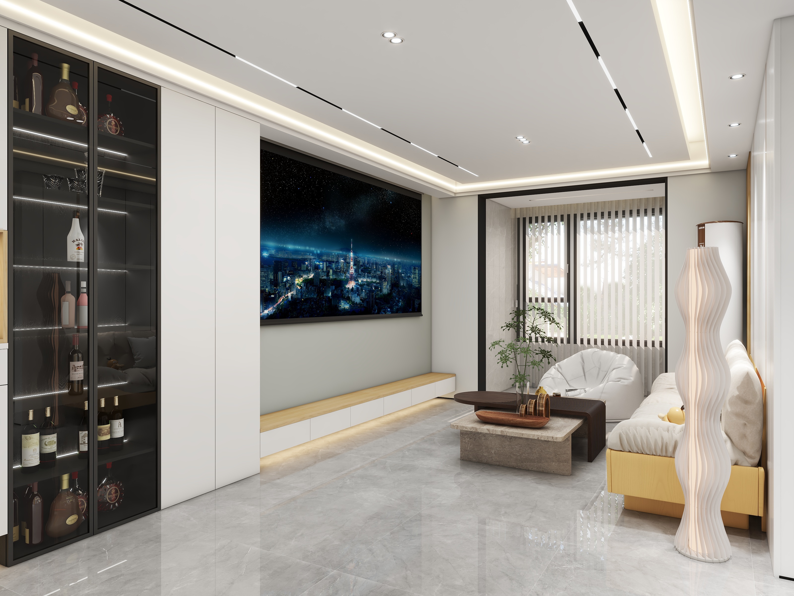 a小伙子风-现代简约62㎡3室-装修设计方案