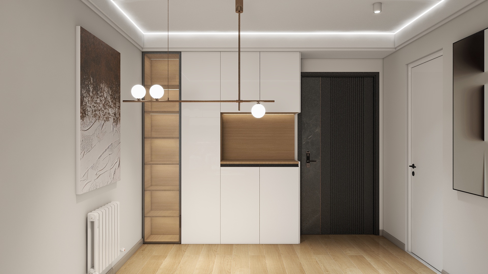 设计师崔晶晶-中海紫御公馆效果图-装修设计方案