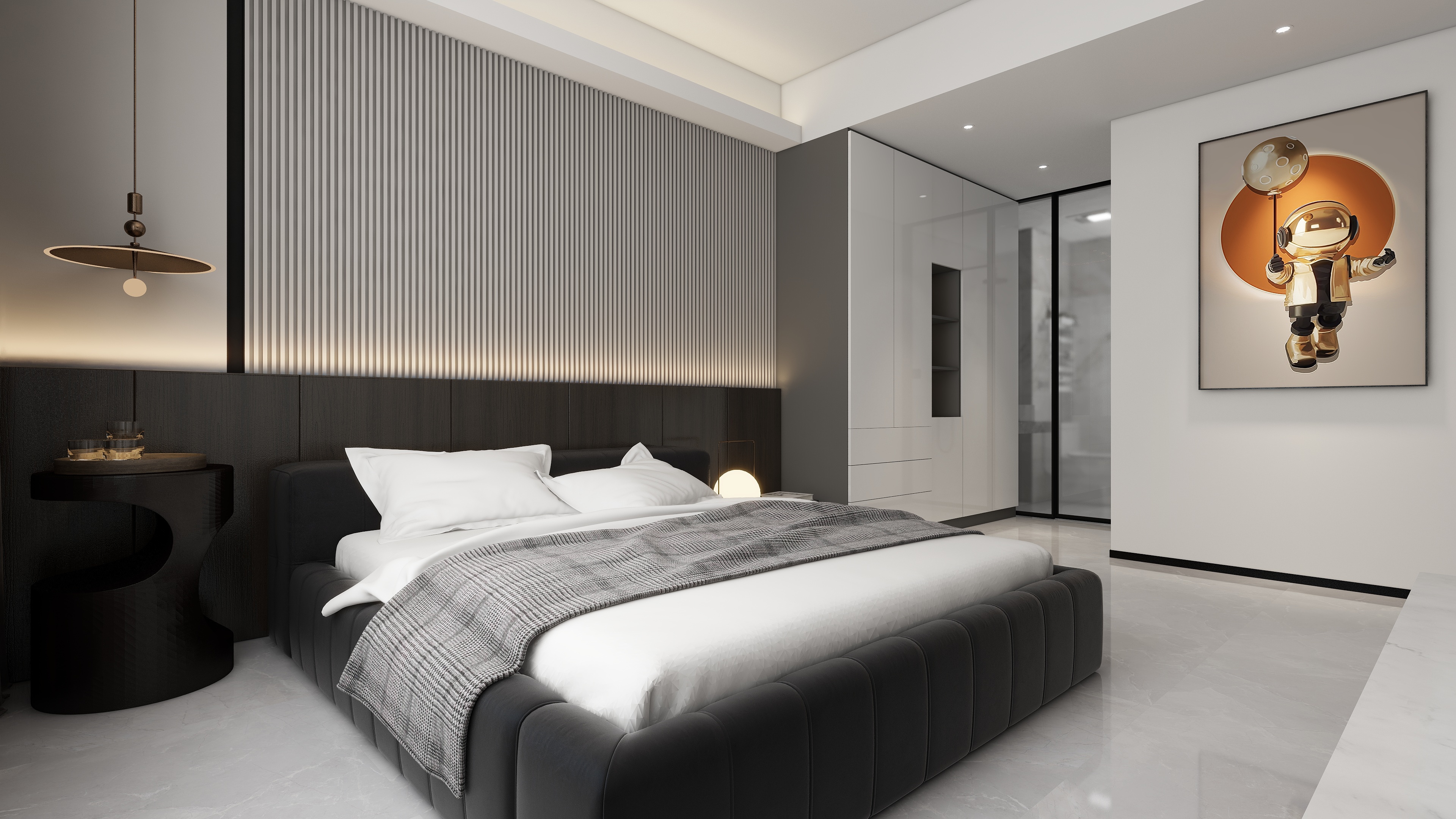 卓来studio-中南锦悦府现代简约-装修设计方案