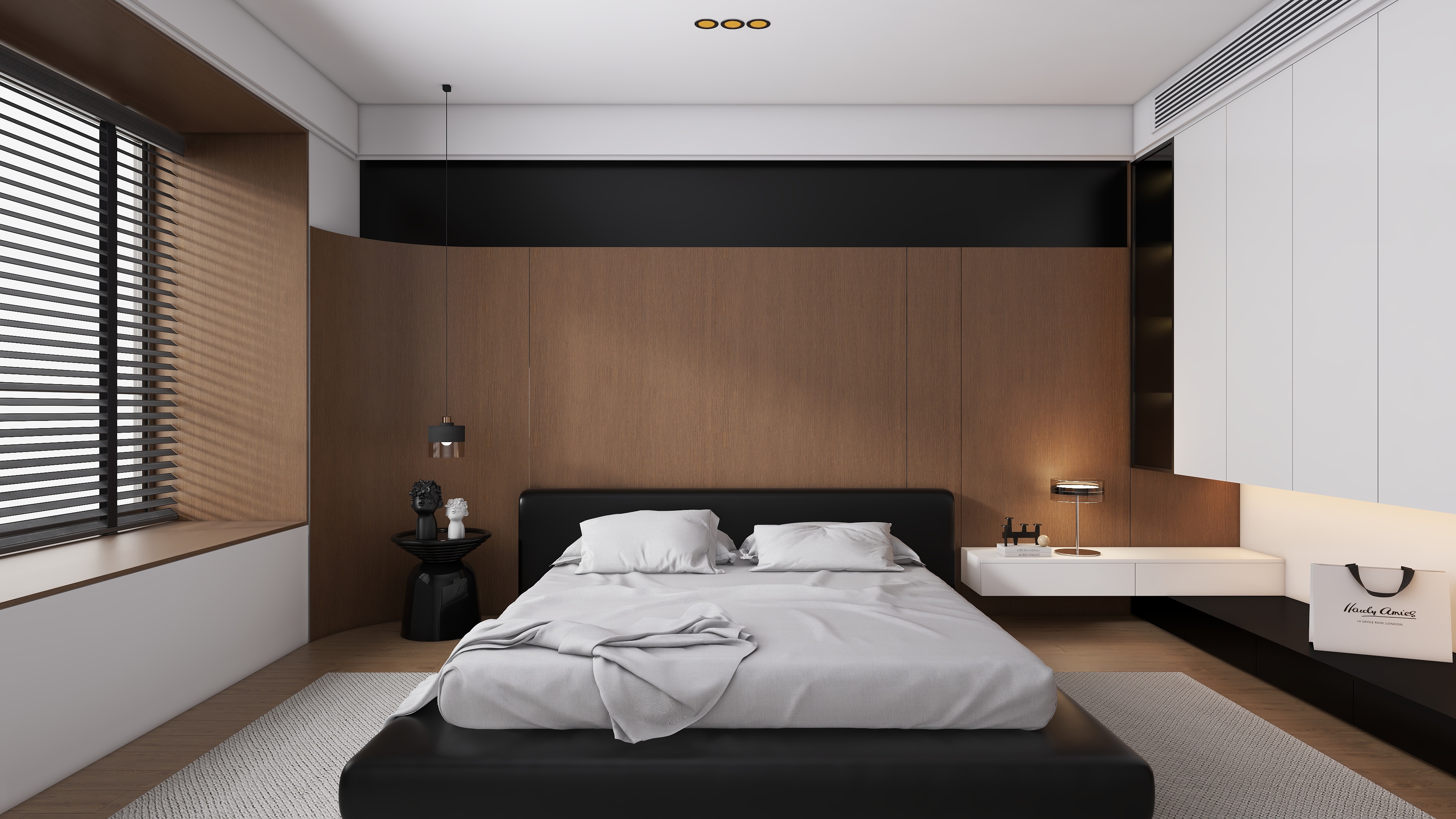 卡Q因~-现代卧室-装修设计方案