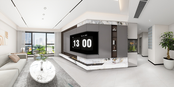 藏鸢-鑫苑府174-装修设计方案