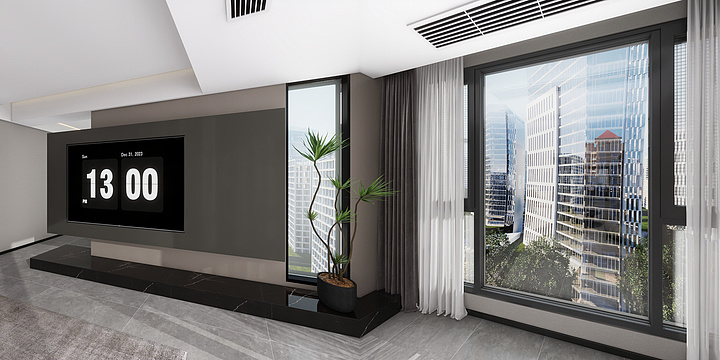 设计师周德隆-铂金府陈女士3.5-装修设计方案